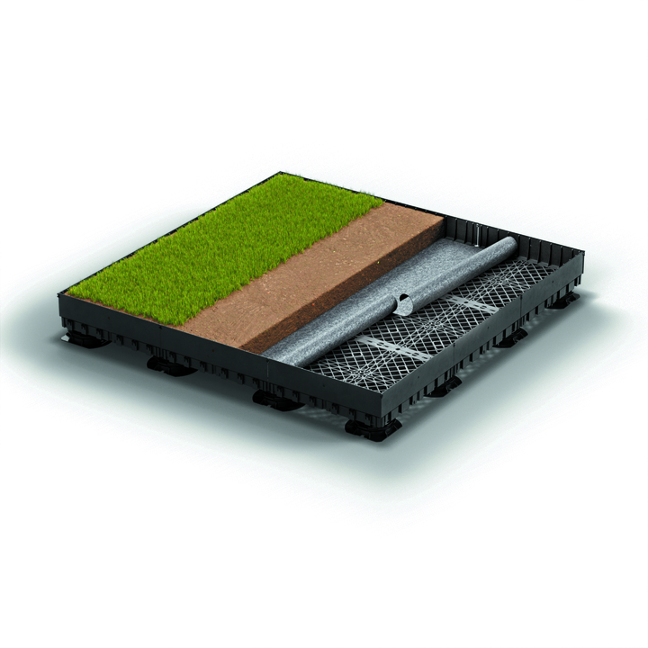 Greenlift water retention tray